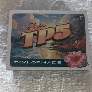 TaylorMade Aloha TP5 Golf Balls with Tropical Design
